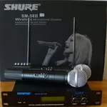 Радиосистема Shure SM 58  2 радиомикрофона