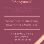 Курс Ассистент Монтессори педагога класс 3-6