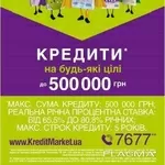 Гроші в кредит,  кредити готівкою,  техніка та меблі в кредит. 