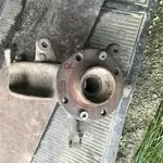 Бу поворотный кулак с ступицей правый 25 шлицов Renault 8200297033 Megane Scenic 2