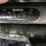 Б/у топливная рампа Renault 1, 9 dci, BOSCH, 0445214024, 7700114017