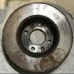 Бу диск тормозной передний Renault laguna 1, d-262mm, 7701205840, 7701205228, 7701204495, 8671005977