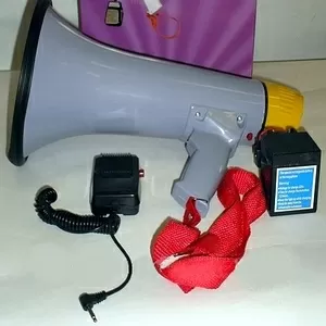 Мегафон переносной 1503,  рупор,  гучномовець со съёмным микрофоном,  гро