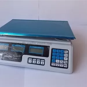 Продам торговые электронные весы с калькулятором до 30 кг.