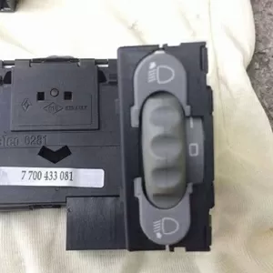 Б/у кнопка корректора фар Renault Scenic 1,  7700433081, 