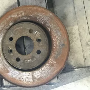 Бу передний тормозной диск Renault Megane Scenic 2,  402069518R,  7701207829,  толщина 19 mm.