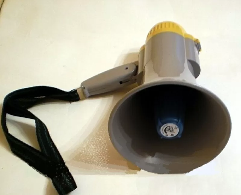 Мегафон переносной RD 8,  рупор,  гучномовець со съёмным микрофоном,  гро