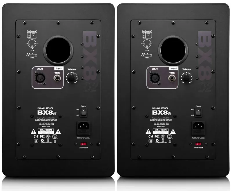 студийные мониторы M-audio BX8 D2 цена 3762  за пару