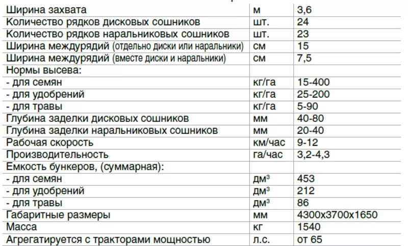 Зерновая сеялка СЗТ 3, 6 Выгодное предложение 2