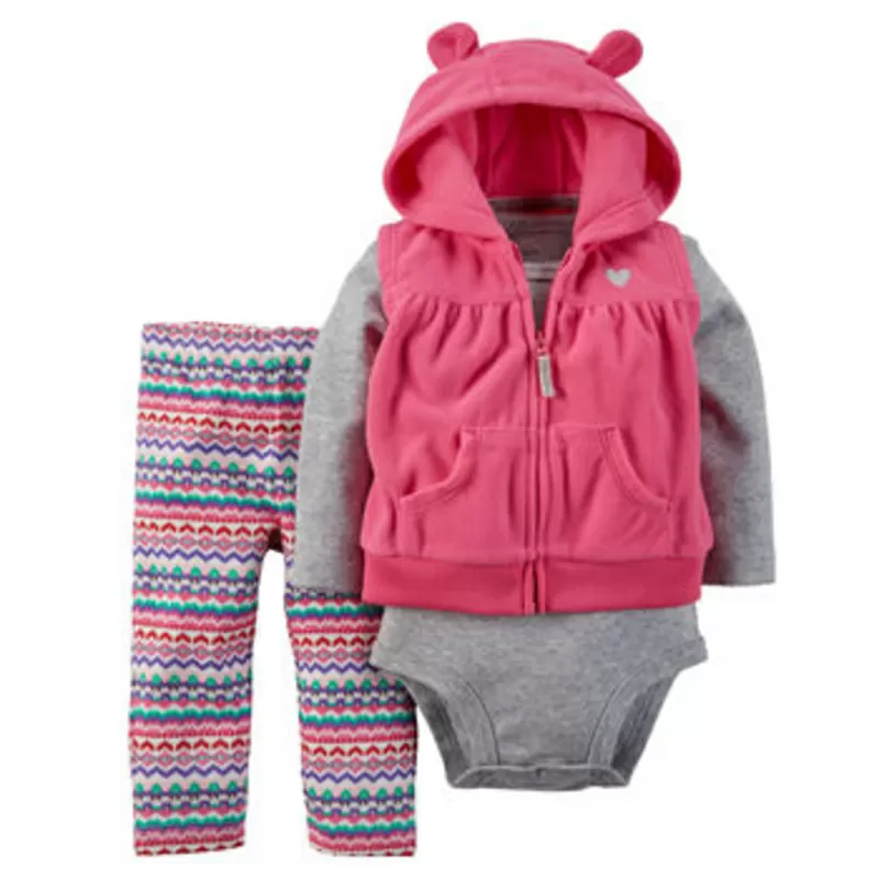  флисовые и коттоновые наборы Carters из США 10