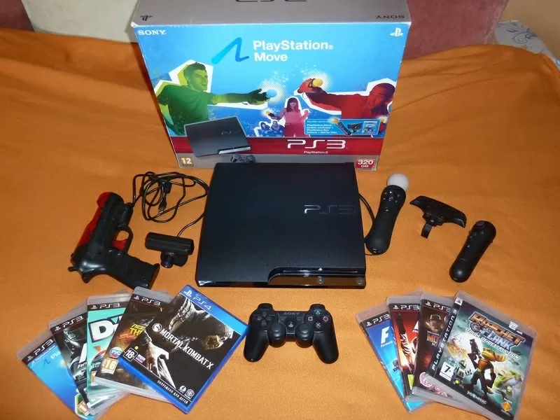 PlayStation 3 mini 320gb+Руль