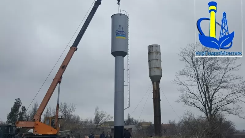 Водонапорные башни. Изготовление и производство водонапорных башен  3