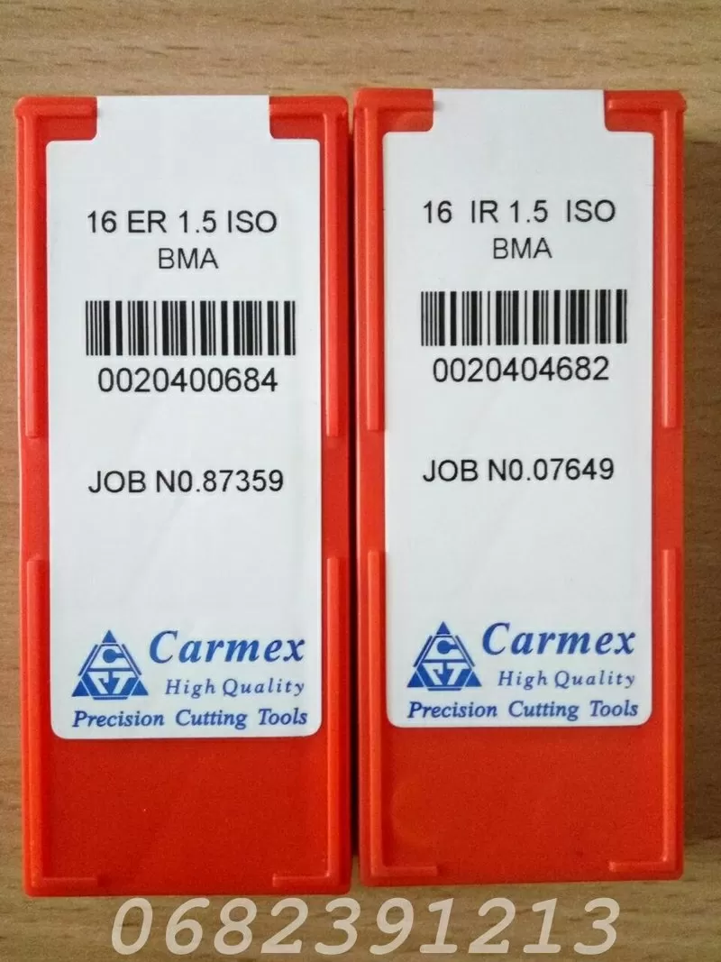 Трапецеидальная резьба Carmex 16 ER IR 1.5 ISO BMA  2