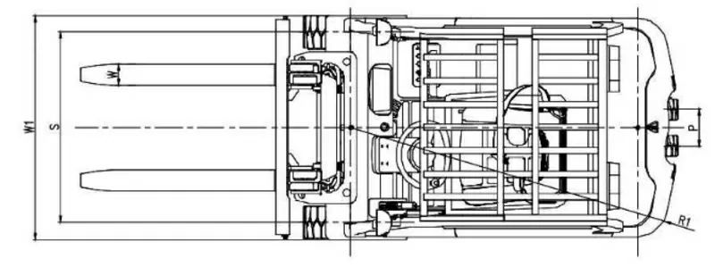 Электропогрузчик Lonking LG18BE  5