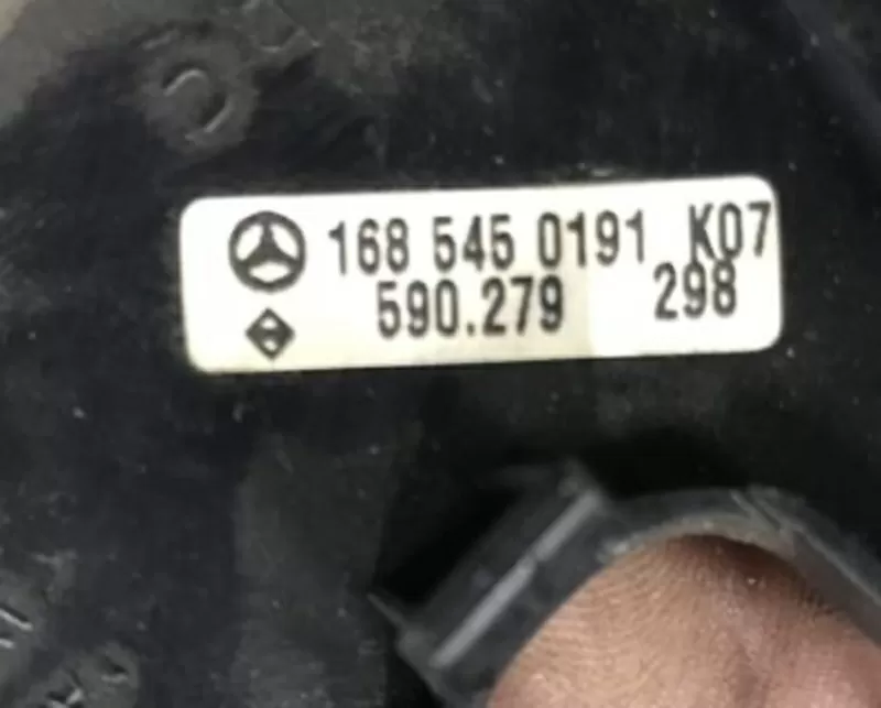 Бу накладка переключателя света фар Mercedes W168,  1685450191,   2