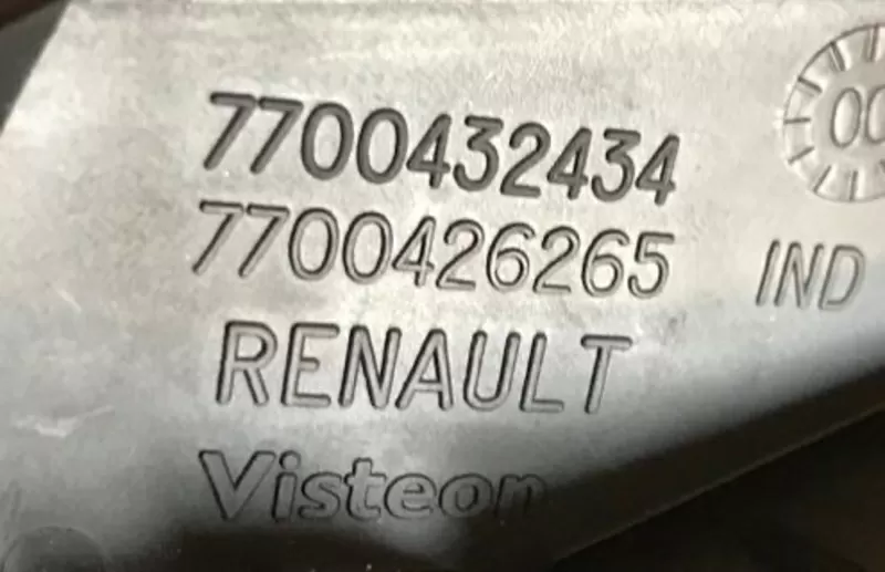 Бу рамка дисплея Renault Scenic 1,  7700432434,  7700426265 2