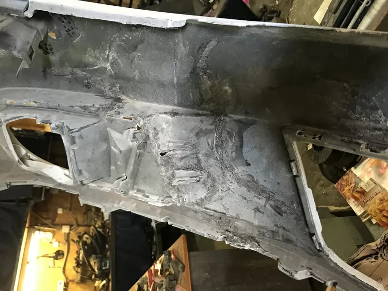 Бу бампер передний VW Tiguan (2011-2015) 5N0807221K. Дефект  4