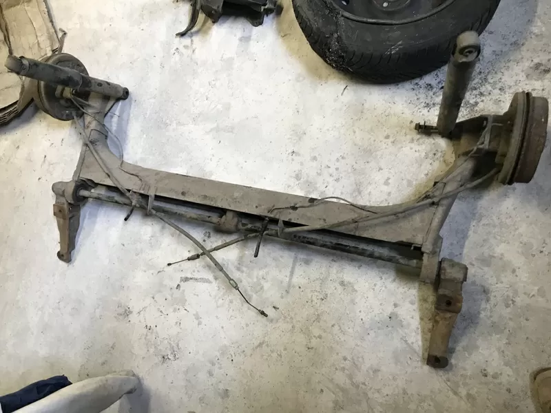 Бу балка задней подвески Renault Laguna 1,  7700821126 