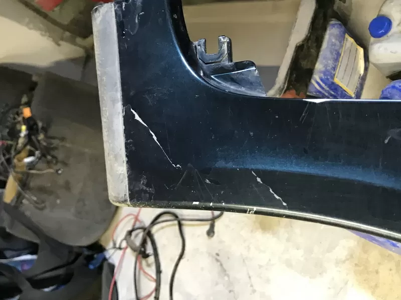 Бу крыло переднее правое Renault Laguna 2,  7700417589,  цвет NV903 3