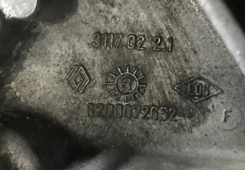 Бу кронштейн двигателя Renault Megane 2, Scenic 2, 8200072652 2