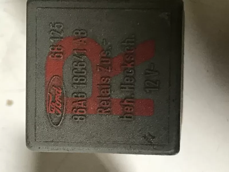 Бу реле Ford 86AG18C641AB,  68125