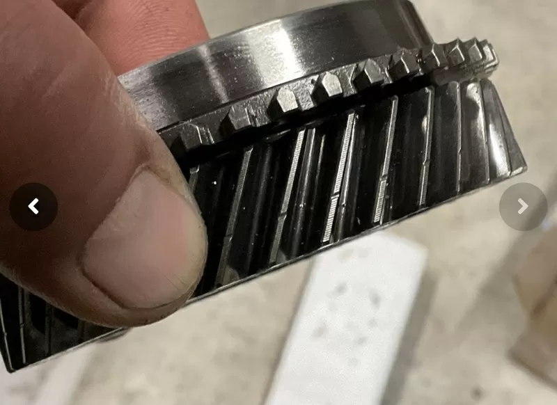 Бу шестерня 4 передачи первичного вала КПП ND0 Renault Nissan 322708H506 38 z. 2