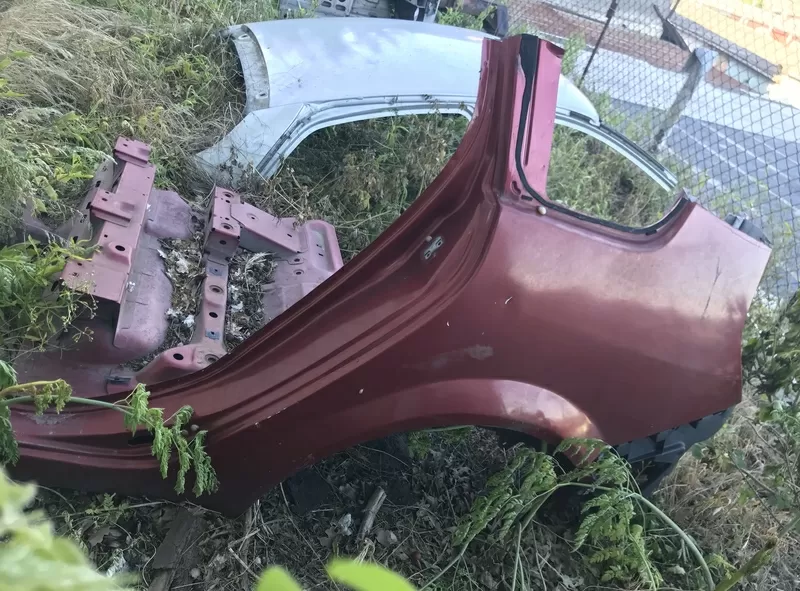 Бу крыло четверть задняя левая Renault Grand Scenic 2, 7751477726, 7751474837