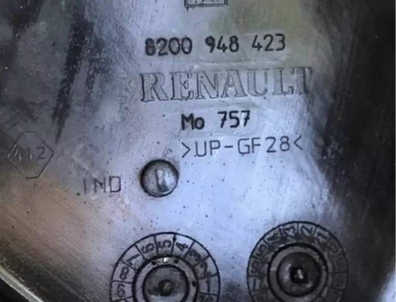 Бу ниша запасного колеса Renault Megane 3, Scénic 3, 8200948423, 8200317792 3