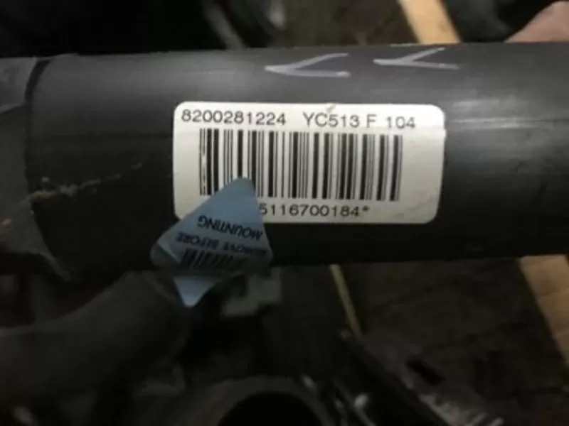 Бу подушка безопасности , шторка 8200281224 Renault Laguna 2, левая лифтбэк .