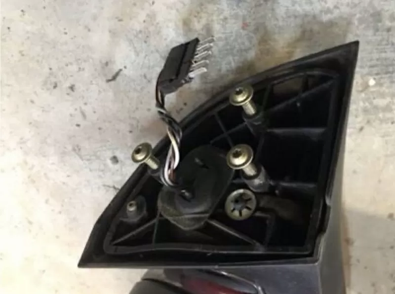Бу зеркало левое Mercedes Benz W168, A1688100176, 5 pin. 3