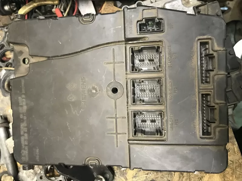 Б/у блок комфорта Renault Megane Scenic 2,  8200351183 ,  S118400260,  S118400260C 2