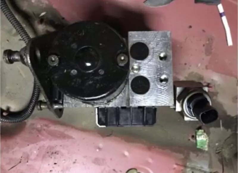 Бу блок управления ABS Mercedes W168, A0034317412 , 0265202433