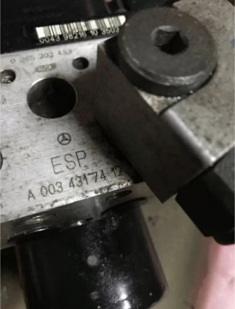 Бу блок управления ABS Mercedes W168, A0034317412 , 0265202433 2