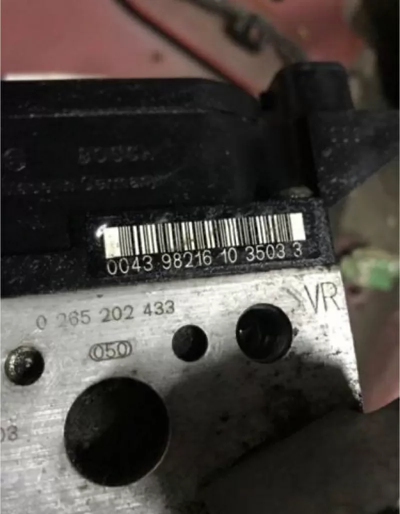 Бу блок управления ABS Mercedes W168, A0034317412 , 0265202433 3