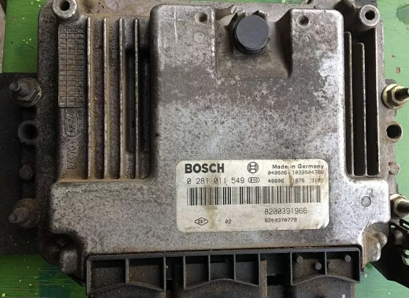 Б/у блок управления двигателем Renault Megane Scenic 2, 1.9dci, 8200391966, 8200370779, 0281011549