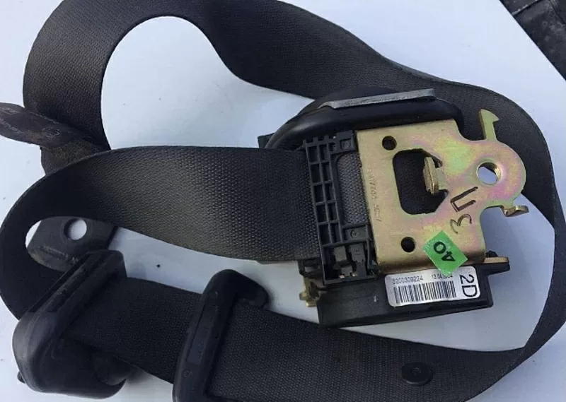 Бу ремень безопасности Renault Scenic 2, задний правый, 8200309223, 8200309224, 8200650241, 8200798399, 888407112R, 8200798402