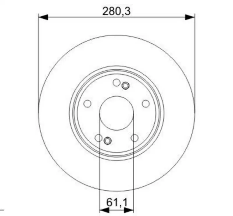 Бу передний тормозной диск Renault Laguna 2, 8200007121, 8671017410 2