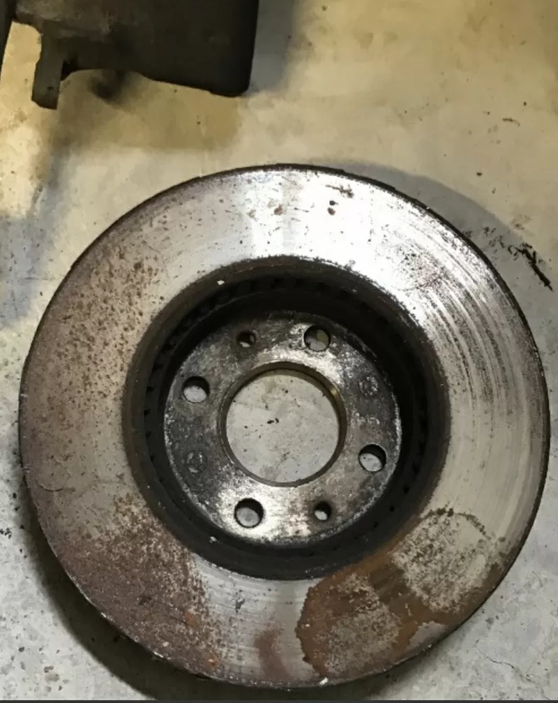 Бу диск тормозной передний Renault laguna 1, d-262mm, 7701205840, 7701205228, 7701204495, 8671005977