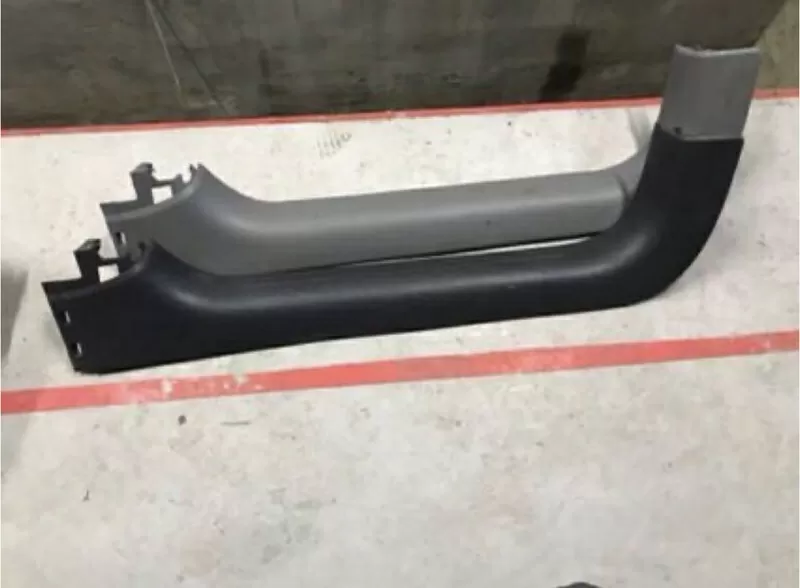 Бу накладка порога Renault Laguna 2, 8200000255, 8200074587, передняя левая.